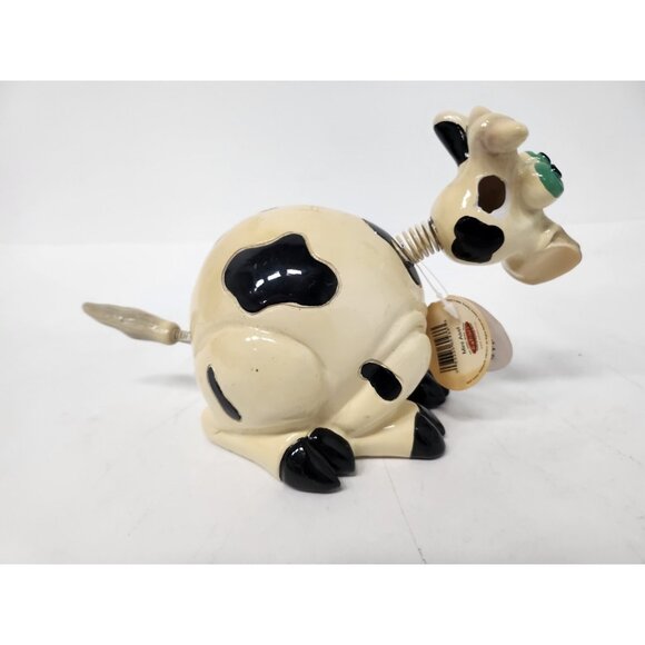 Vintage Exhart Phatzos Cow Wobbler Bobblehead Figurine Tim Twinkler Collection - Picture 5 of 10